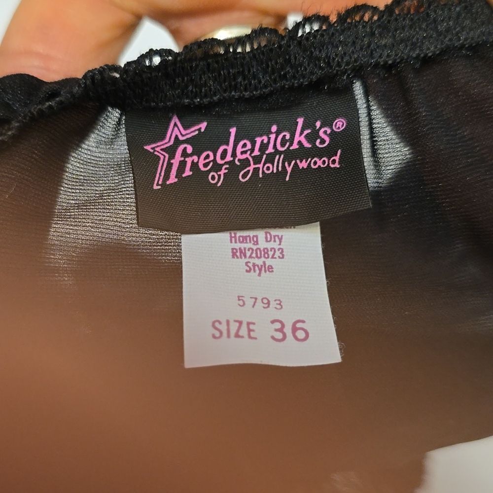 Rare Frederick’s Of Hollywood one piece bodysuit size 36 - Picture 6 of 8